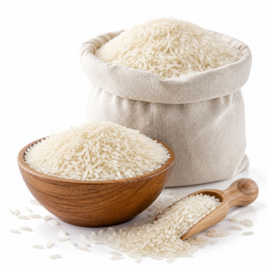 Long-grain basmati rice