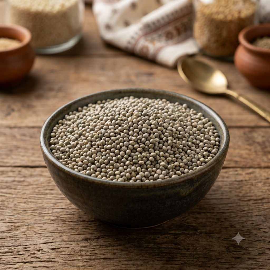 Kambu (pearl millet) grains