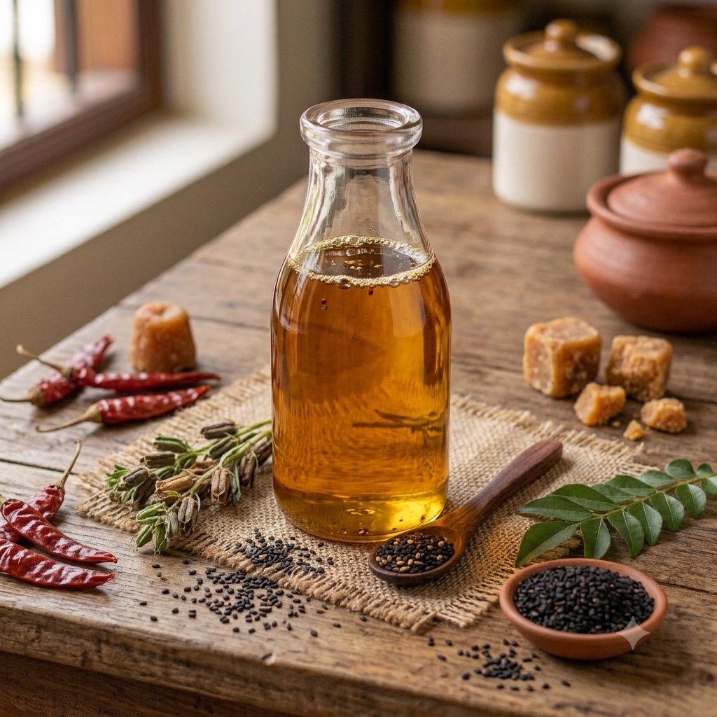 Nallennai — cold-pressed sesame oil