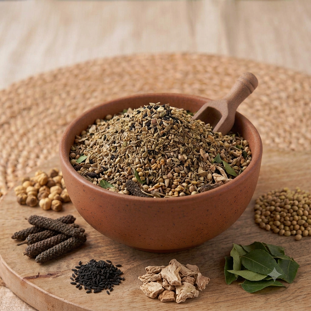 Panchakara Kudineer — traditional herbal decoction mix