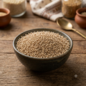 Varagu Arisi (kodo millet) grains